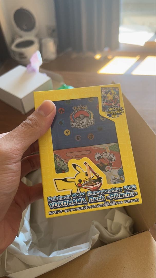 ポケモンワールドチャンピオンシップス2023 横浜  記念デッキ 「ピカチュウ」