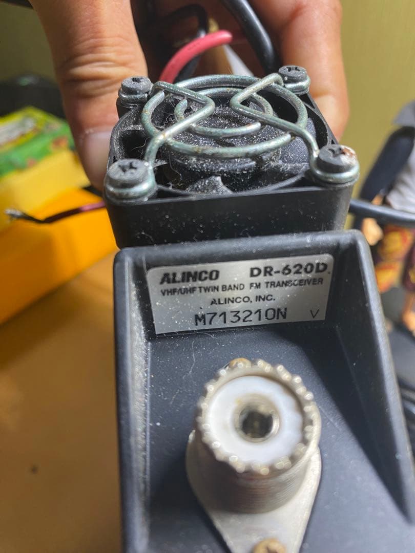 ALINCO DR-620D VHF/UHFトランシーバー　ジャンク