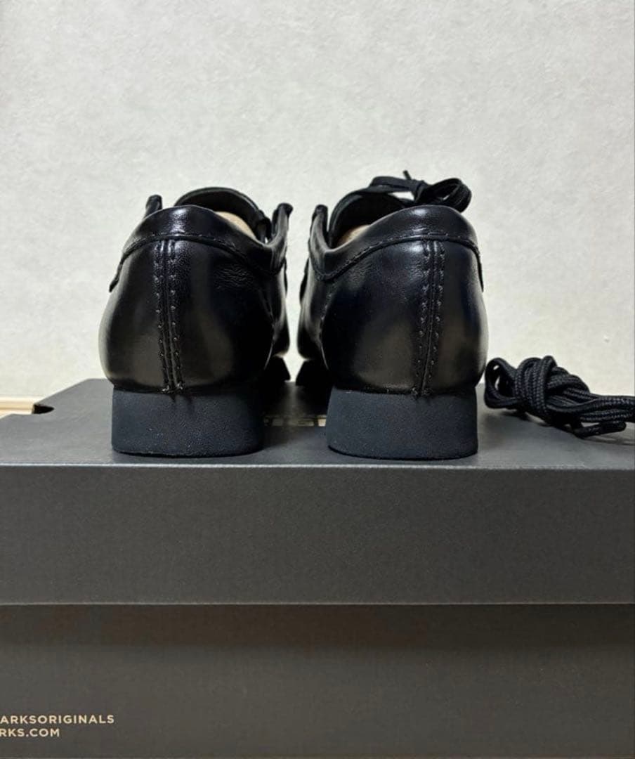 クラークス ワラビー レザー ゴアテックス UK7 極美品