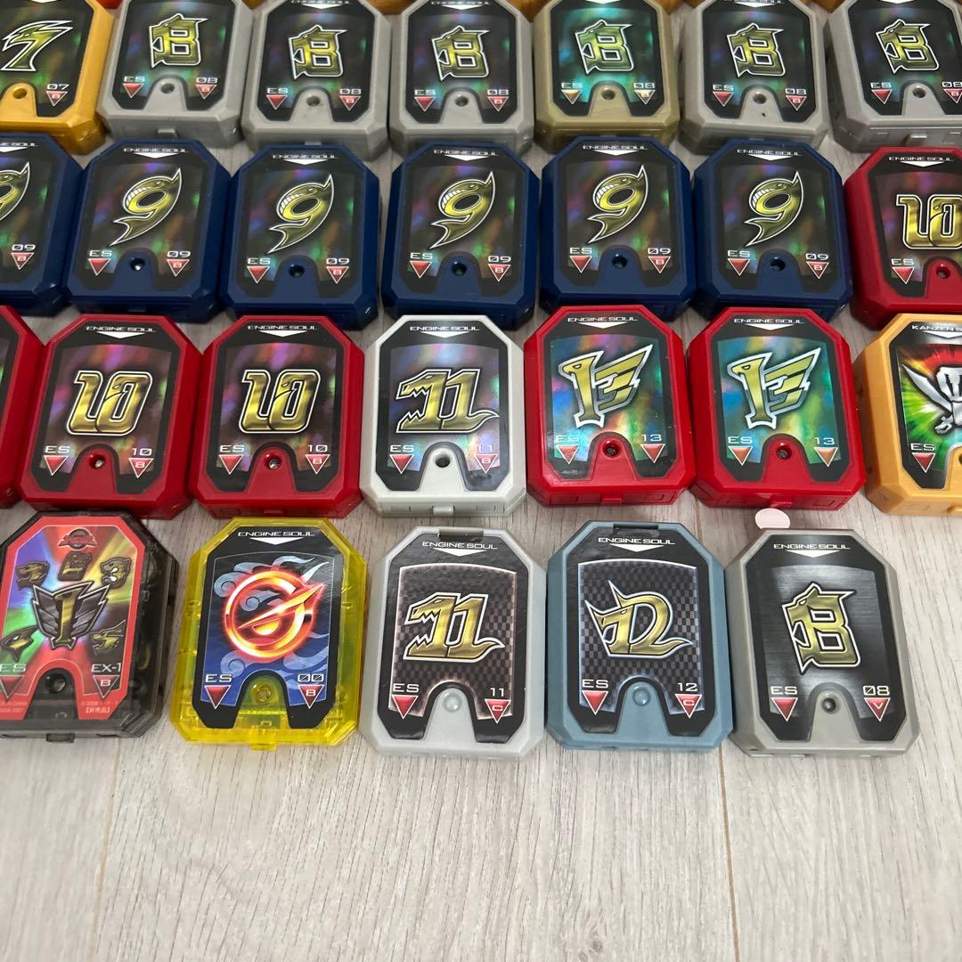 【人気戦隊】炎神戦隊ゴーオンジャー　炎神ソウル大量まとめ売りセット　77個　レア