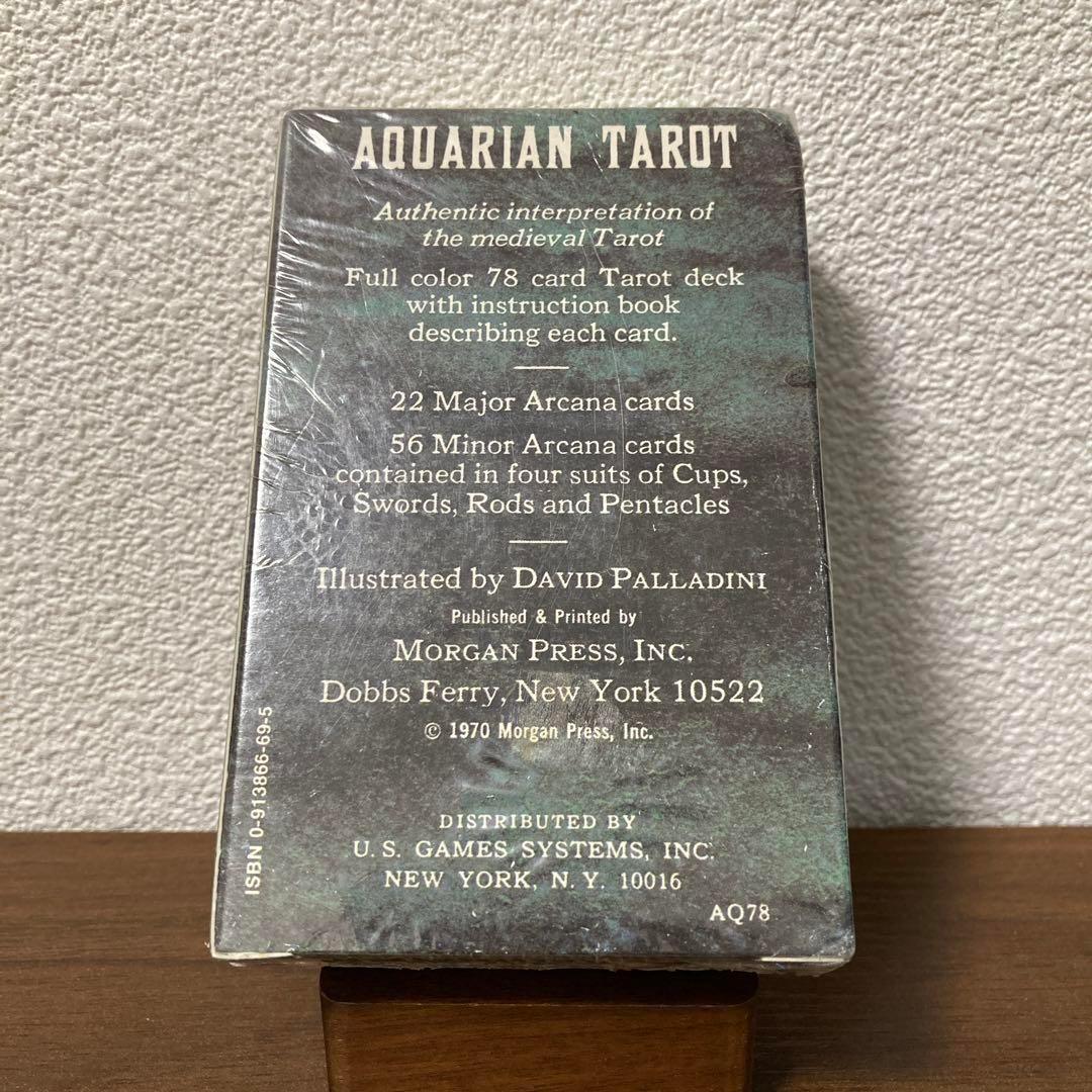 【Vintage】 THE AQUARIAN TAROT THE FOOL