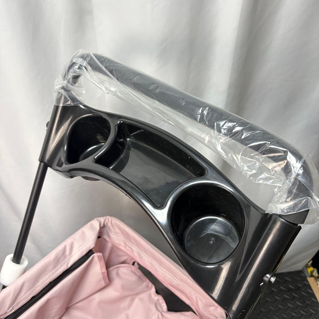 未使用　ペットカート　ピンク バギー　分離式　360度