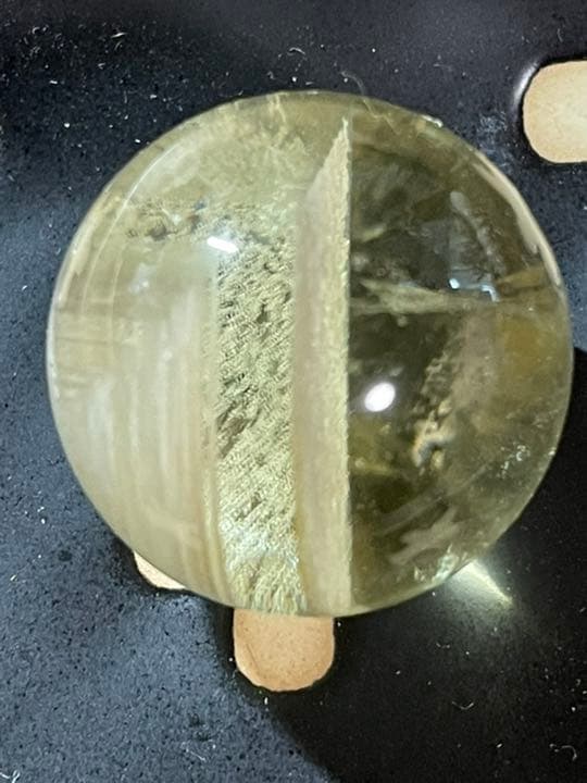 希少✨金運事業運UP シトリンスフィアファントム入り　24.3mm