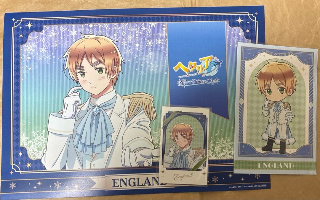 即購入⭕️ ヘタリア AMO CAFE 特典 ランチョンマット イギリス 英