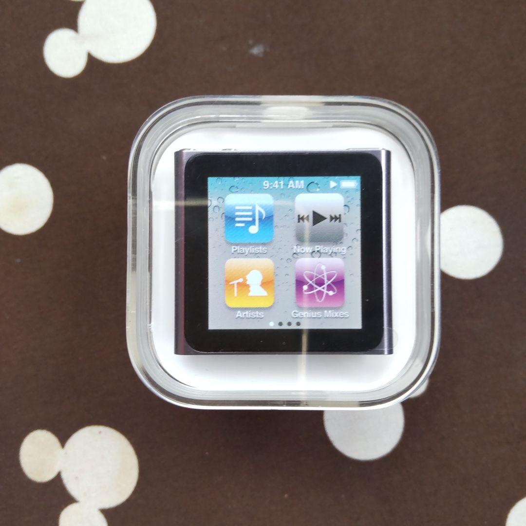 新品未開封 Apple iPod nano 8GB 第6世代 グラファイト
