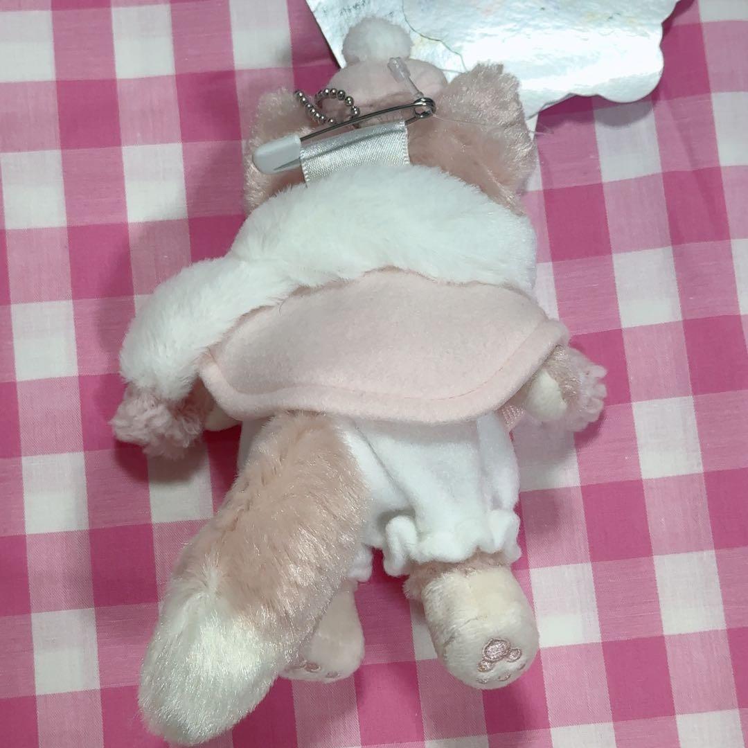 ダッフィーアンドフレンズ ダンシングスノーフレークス リーナベルぬいぐるみバッジ