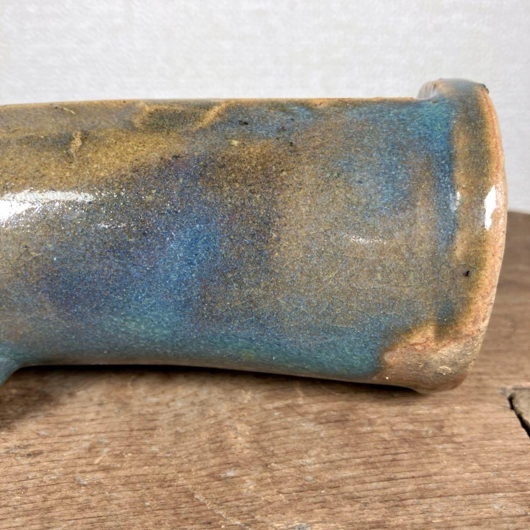 煎茶道具　瓦型　茶合　茶則　茶量　陶芸　陶器　焼物