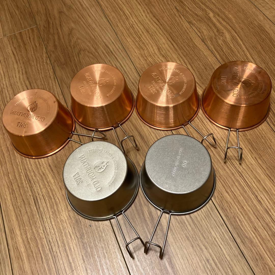 M*u様 オールドマウンテン シェラカップ 銅 Tarp to Tarp ケース