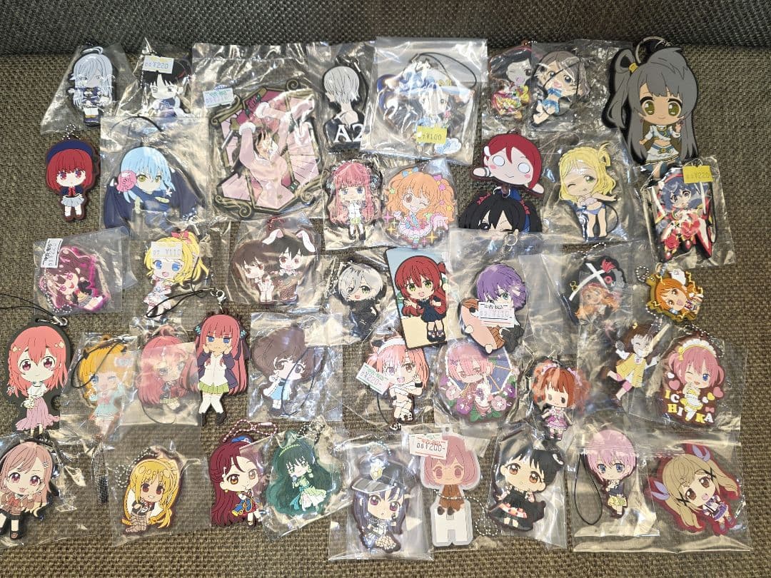 アニメ　ゲーム　ラバーグッズまとめ　270点