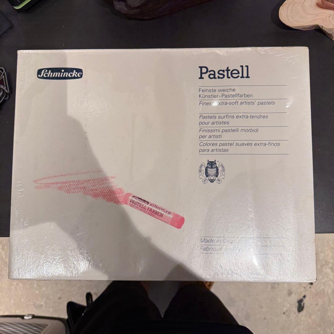 未開封　Schmincke シュミンケ パステル 60色　新品未使用　木箱入り