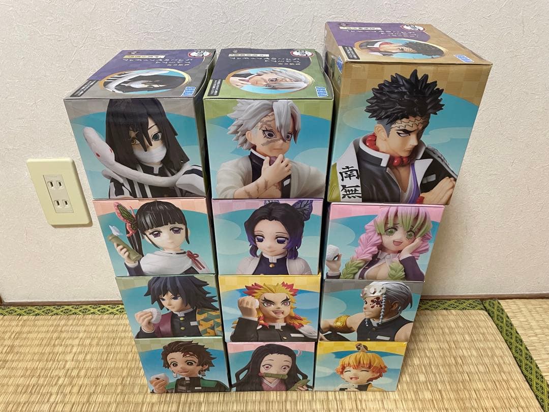 鬼滅の刃 ちょこのせ フィギュア 12個