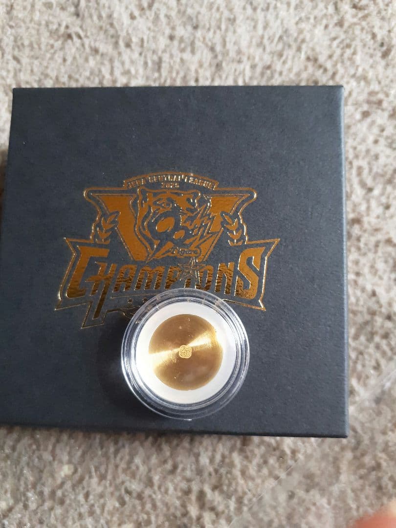 阪神タイガース　セリーグ優勝記念メダル　純金3g