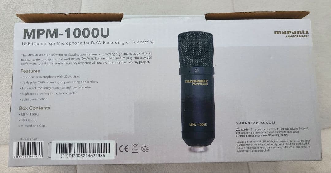 ❤️MPM-1000U コンデンサーマイク お値引き中❤️