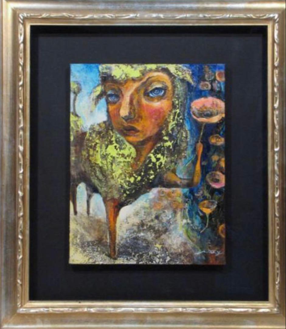 ■本物保証　『横田尚』　油彩　額装６号　２００６年制作