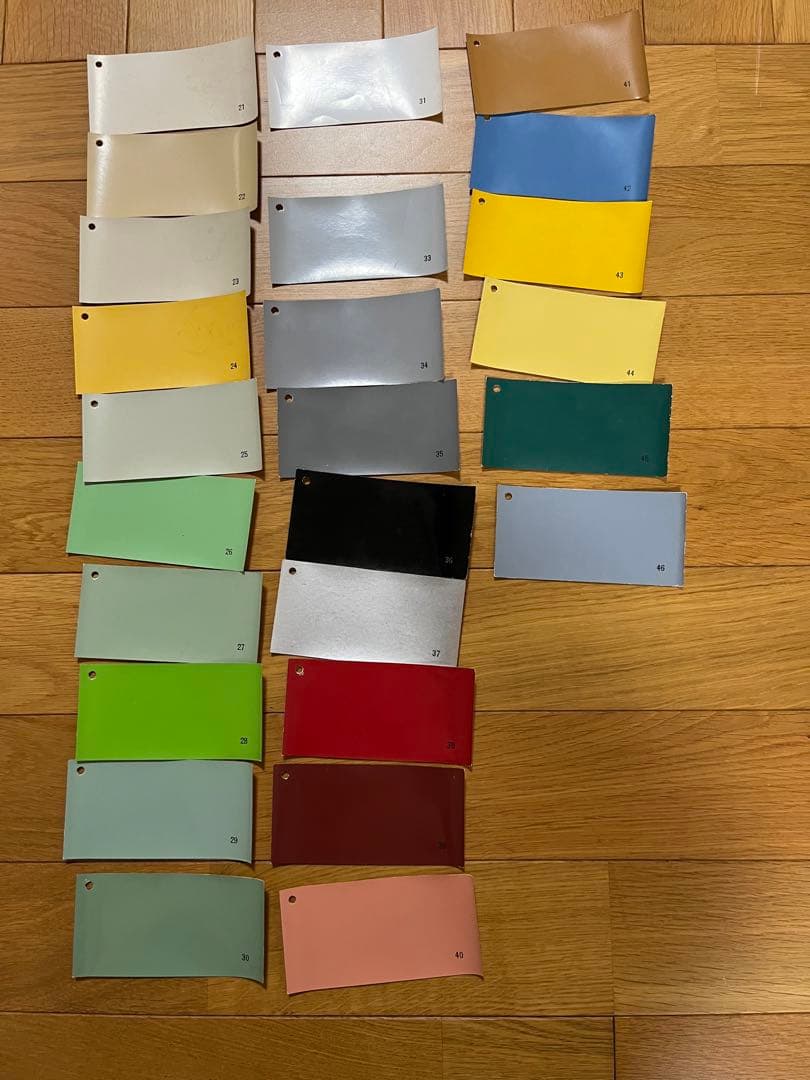 鉄道グッズ　1963年の国鉄の車両関係色見本帳