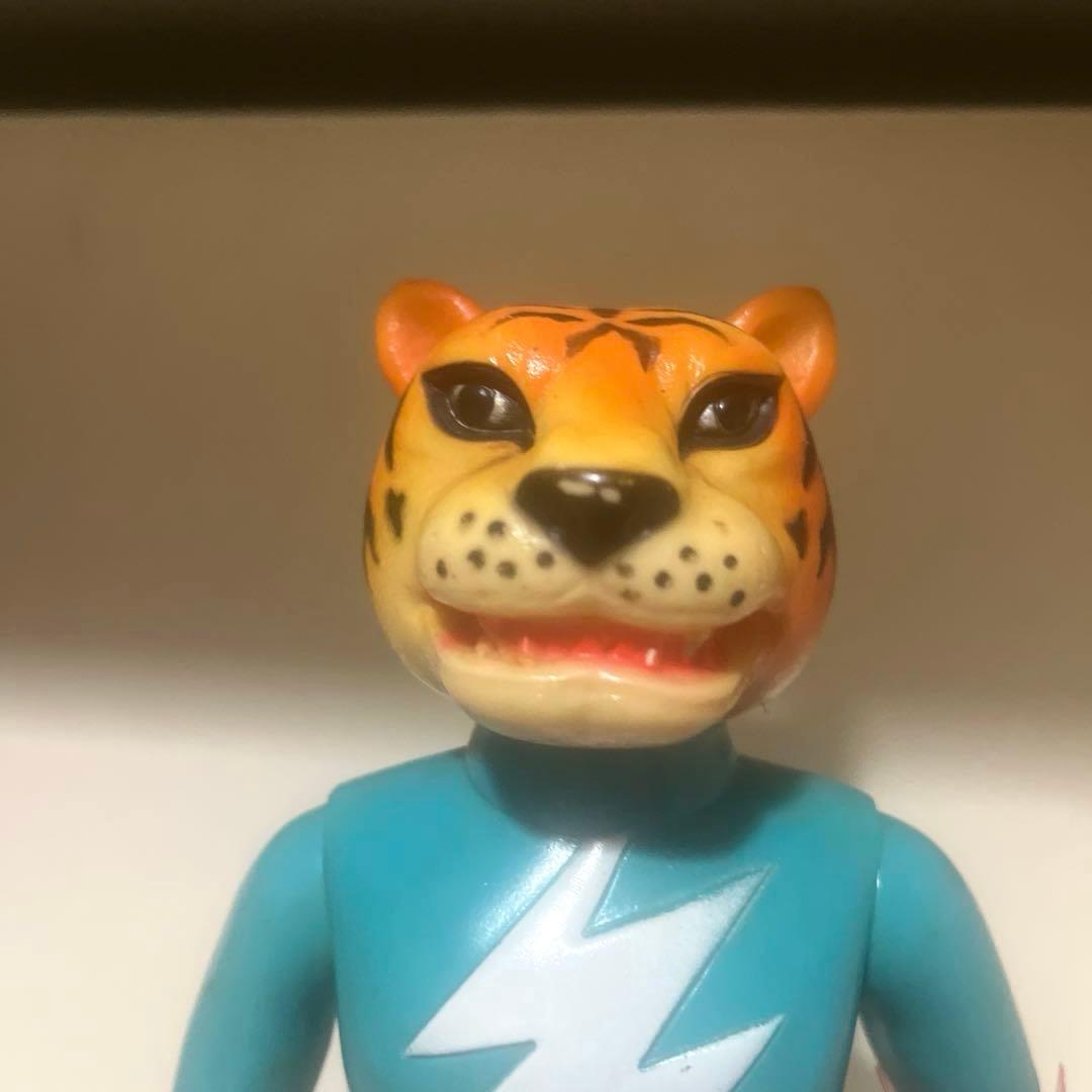 ブルマァク製 鉄人タイガーセブン ファイトグローブ付 ソフビ フィギュア 当時物