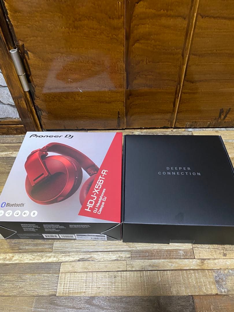 h*a様 鹿島アントラーズ✖︎パイオニアDJ HDJ-X5BT-R ワイヤレスヘ