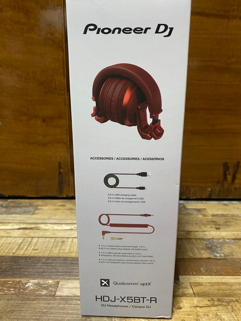 h*a様 鹿島アントラーズ✖︎パイオニアDJ HDJ-X5BT-R ワイヤレスヘ