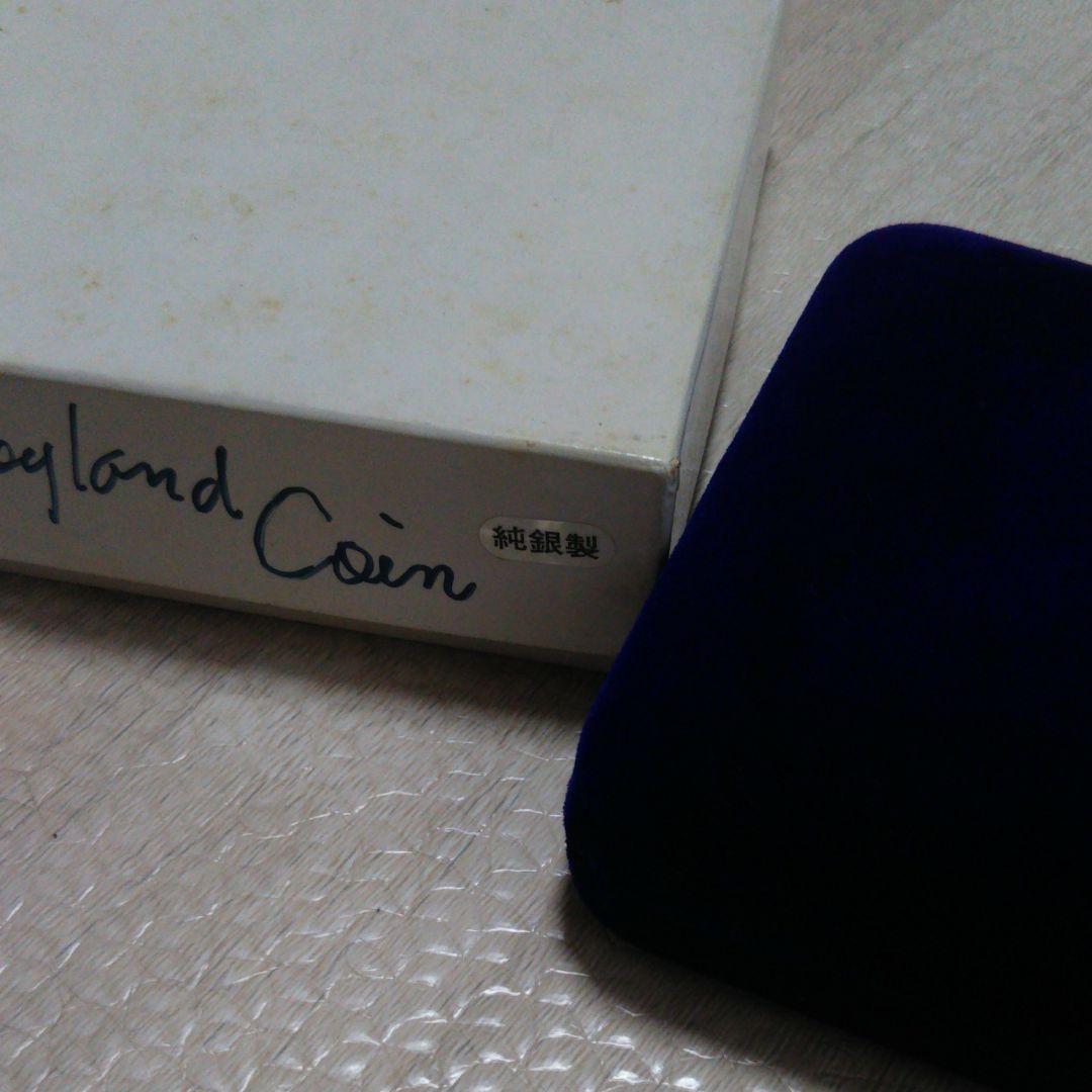 東京ディズニーランド 開園5周年記念 純銀製限定5,000個 メダル