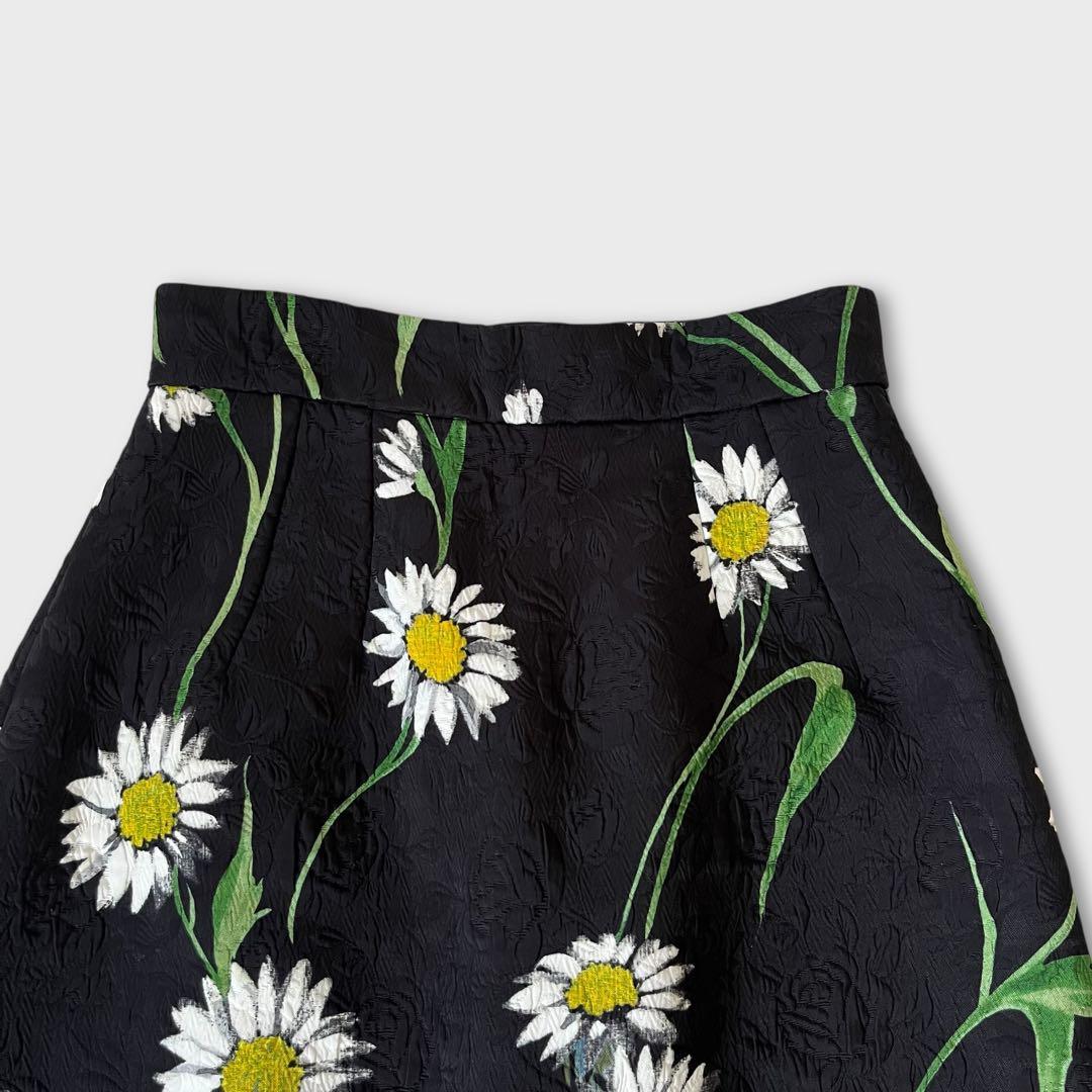 美品 ドルチェアンドガッバーナ 花柄 スカート 38