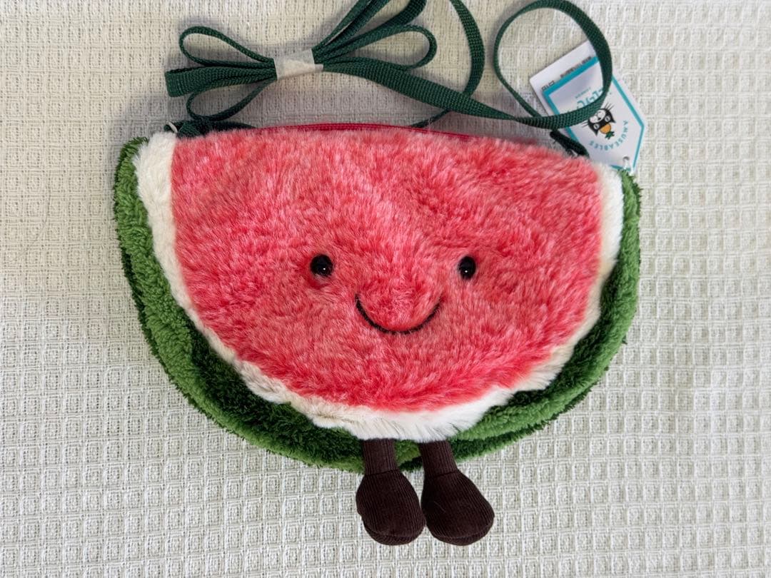  スイカ ショルダーバッグ ぬいぐるみ