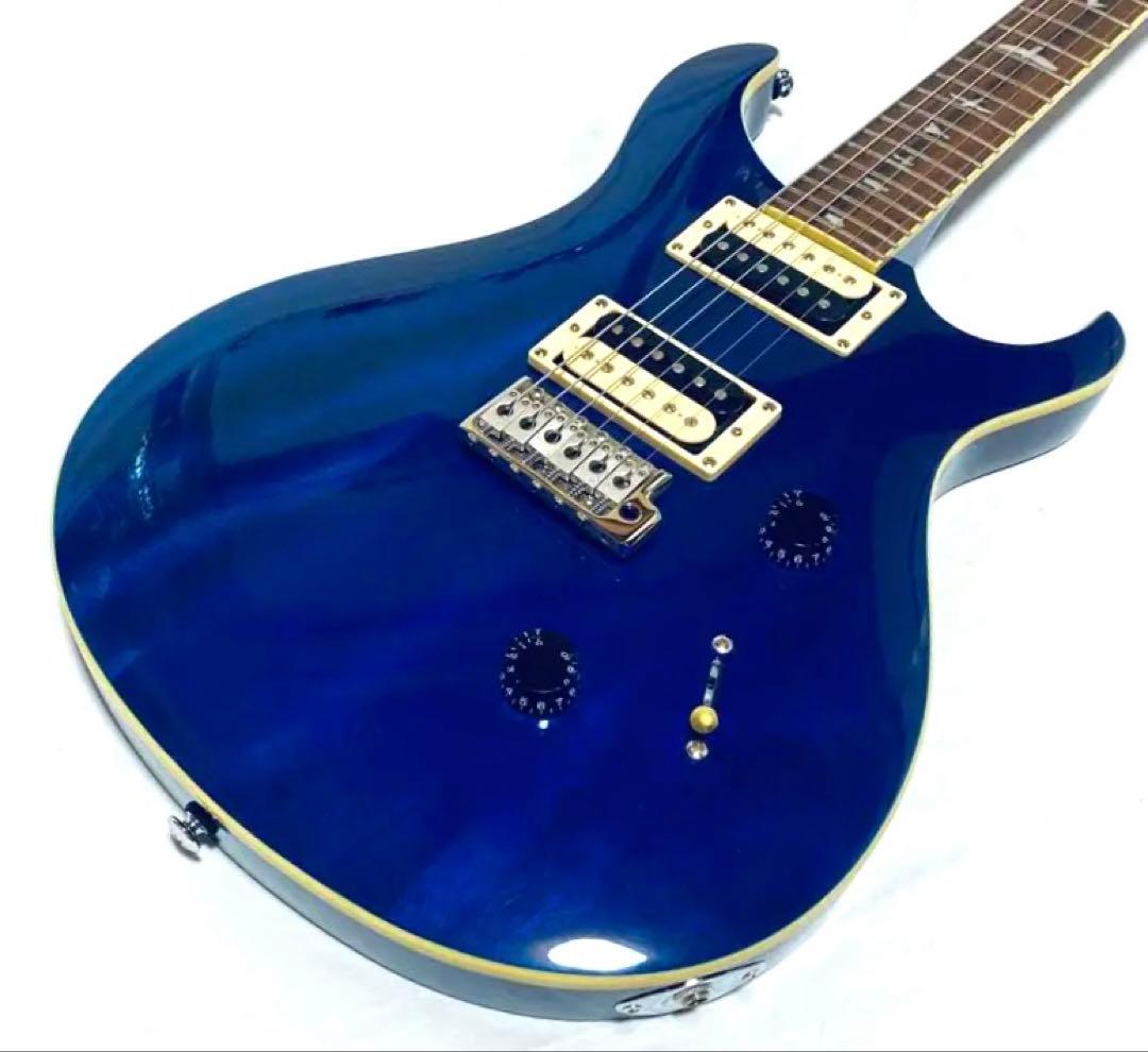 PRS SE Standard 24 Translucent Blue 美品