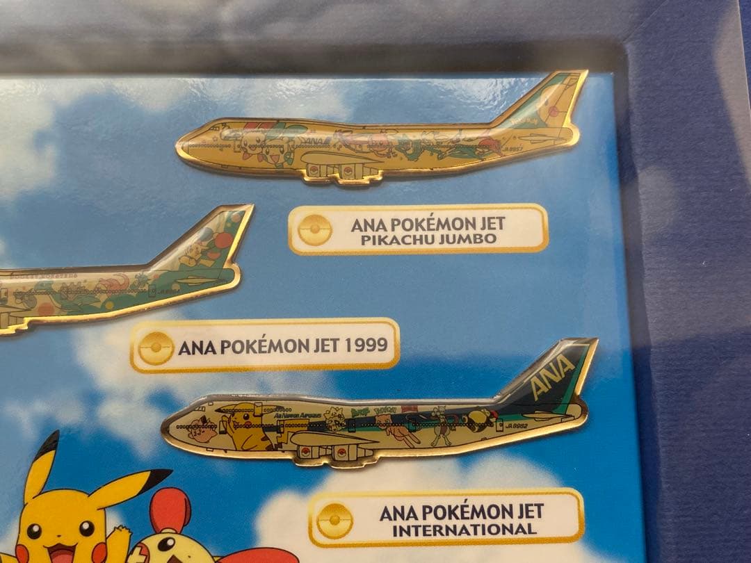 【激レア】ANA Pokémon Jet ピンバッジ 5個セット