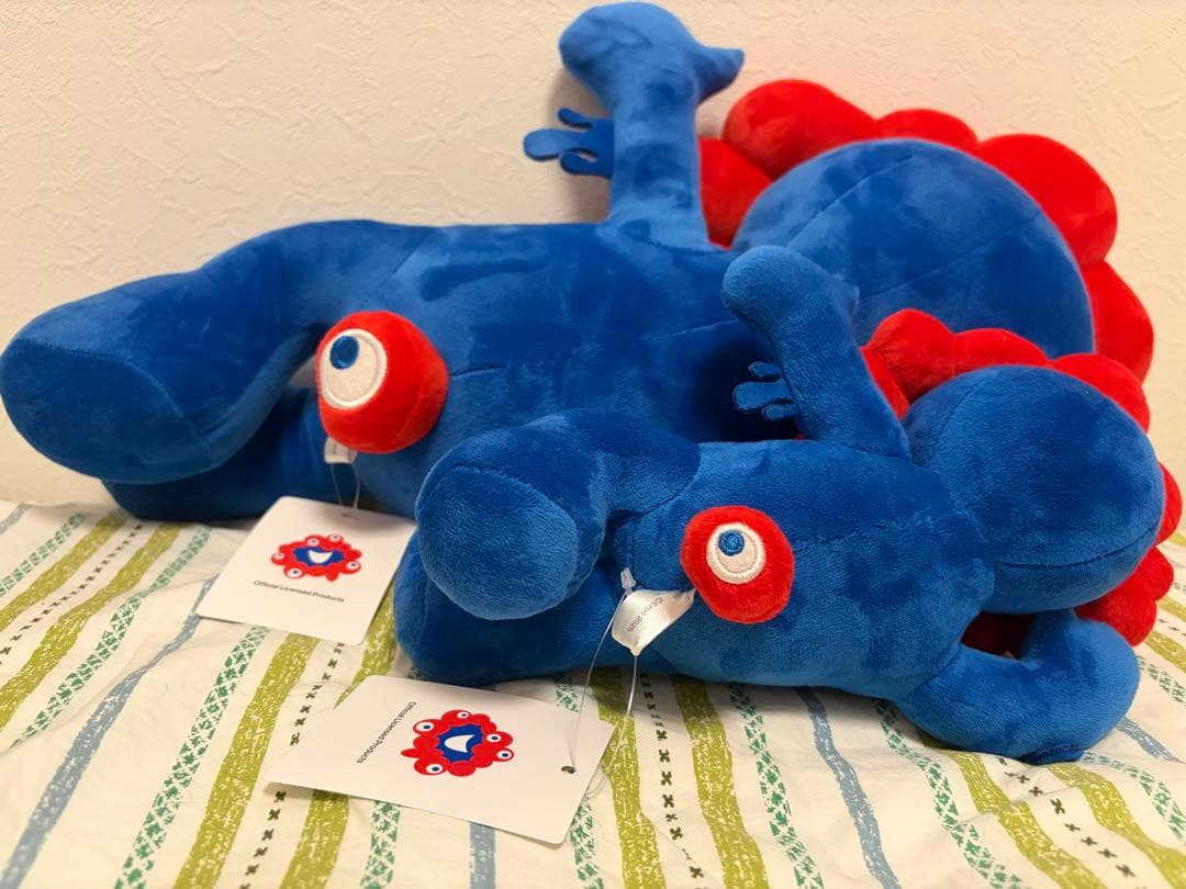 大阪万博　ミャクミャクくじ　寝そべり　ぬいぐるみ　2等　3等