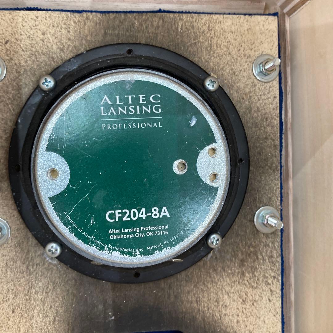 ミニ銀箱　アルテック204-8Aユニット使用スピーカーボックス