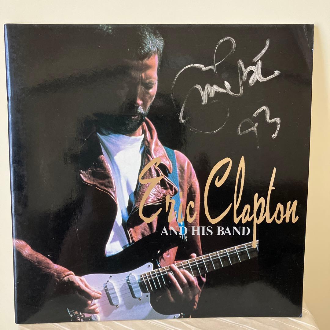 貴重！！来日公演決定！！エリッククラプトン⭐︎直筆サイン&おまけ付