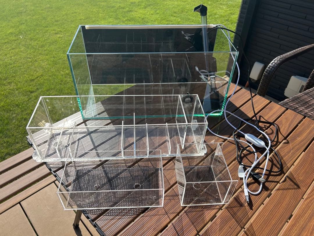 上部濾過式アクアポニックス水槽セット