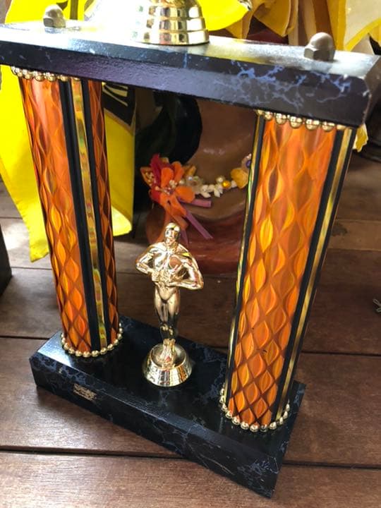 ハワイアン　ハワイ　サーフ　サーフィン　トロフィー　ビンテージ　アンティーク