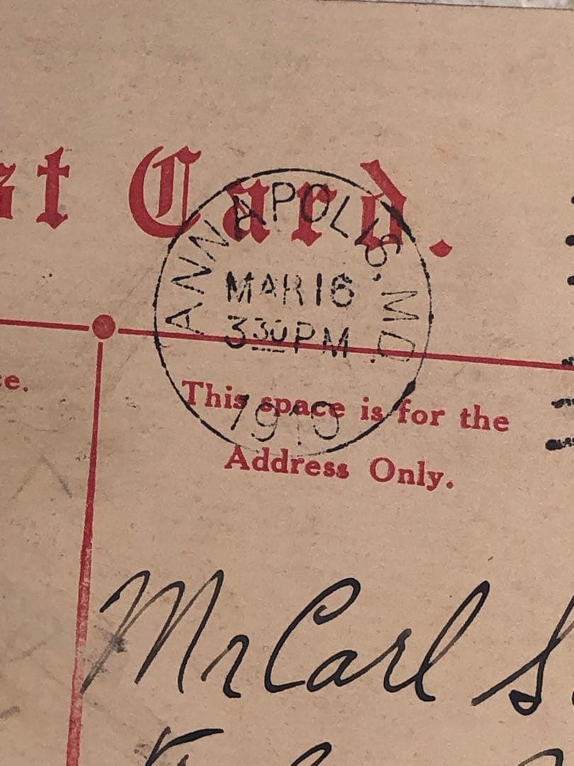 アンティーク1900s スカル　髑髏　骸骨 ポストカード　ビンテージ　死神　骨董