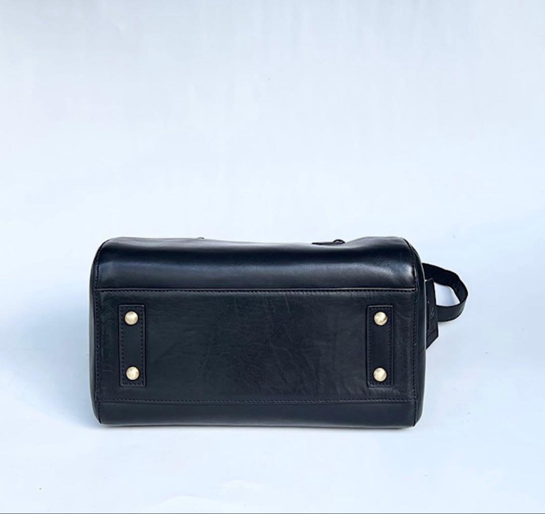 Valise 牛革　ミニボストン イートンブラック