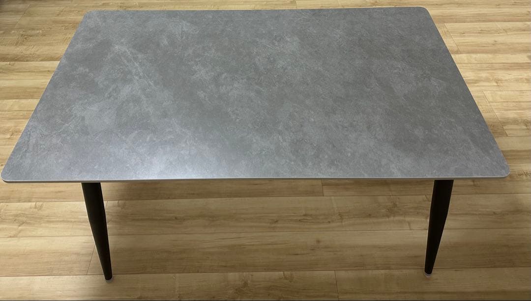セラミック天板　ダイニングテーブル　グレー　ストーン調　北欧　120