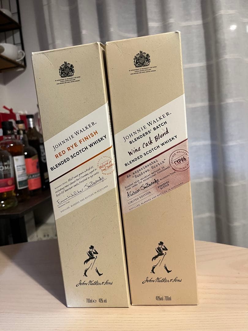 ジョニーウォーカー レッドライフィニッシュ & ワインカスクブレンド セット