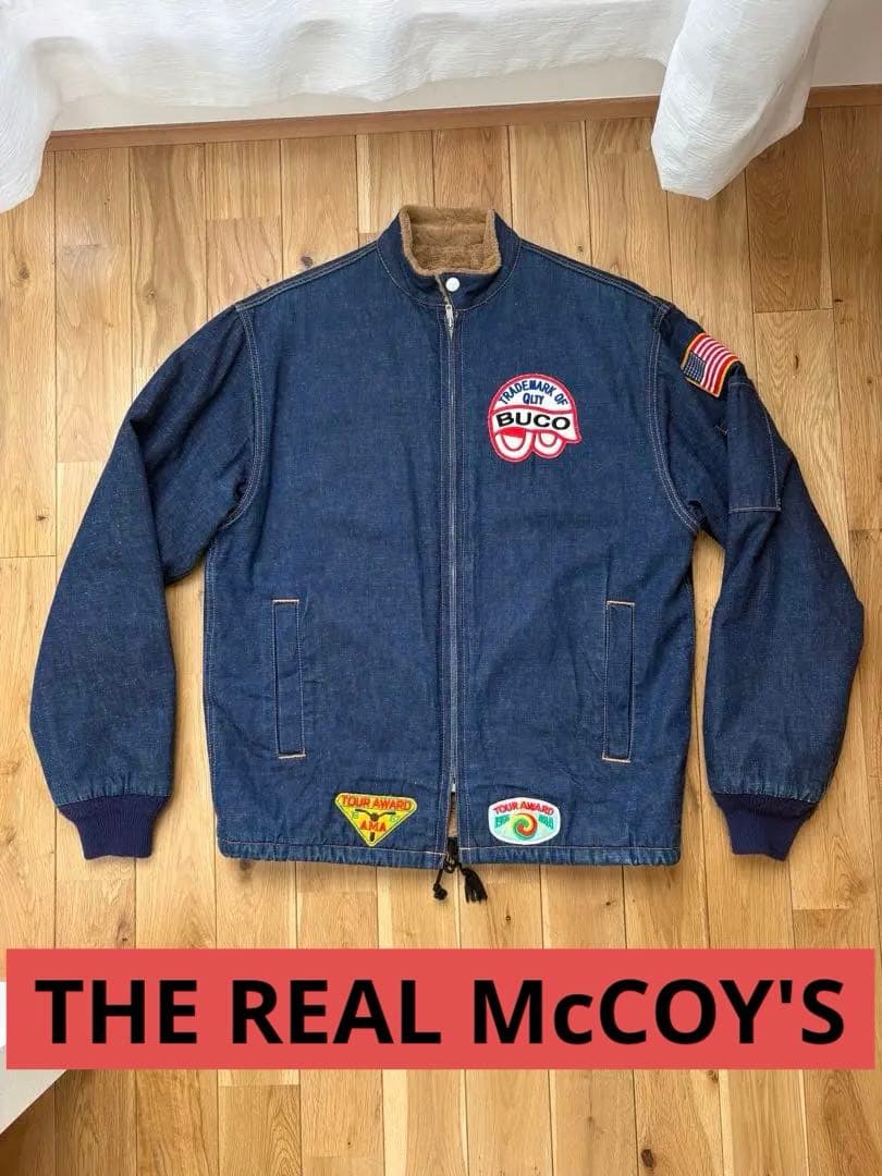 リアルマッコイズ　Buco デニムジャケット ライダースジャケット