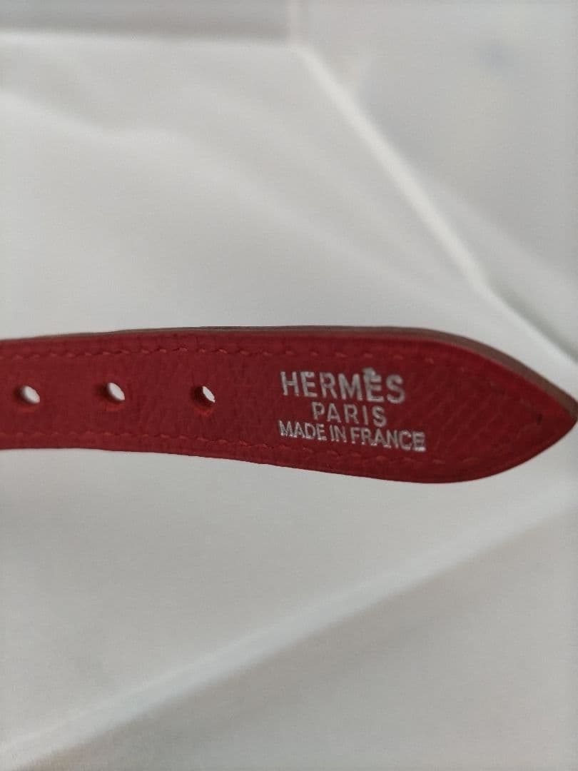 HERMES エルメスケリー　首輪　シルバー
