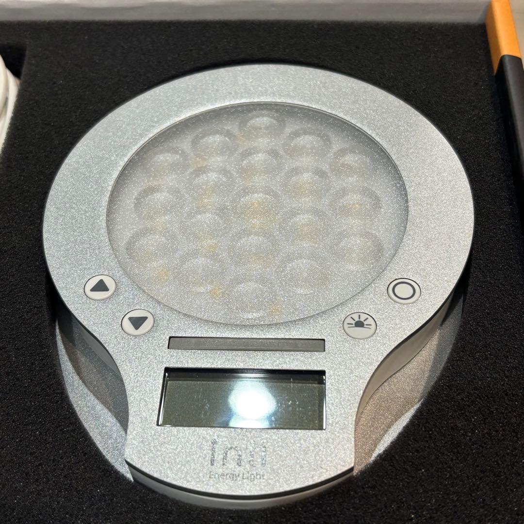 極美品★inti4s 光で起きる目覚まし時計 inti Energy Light