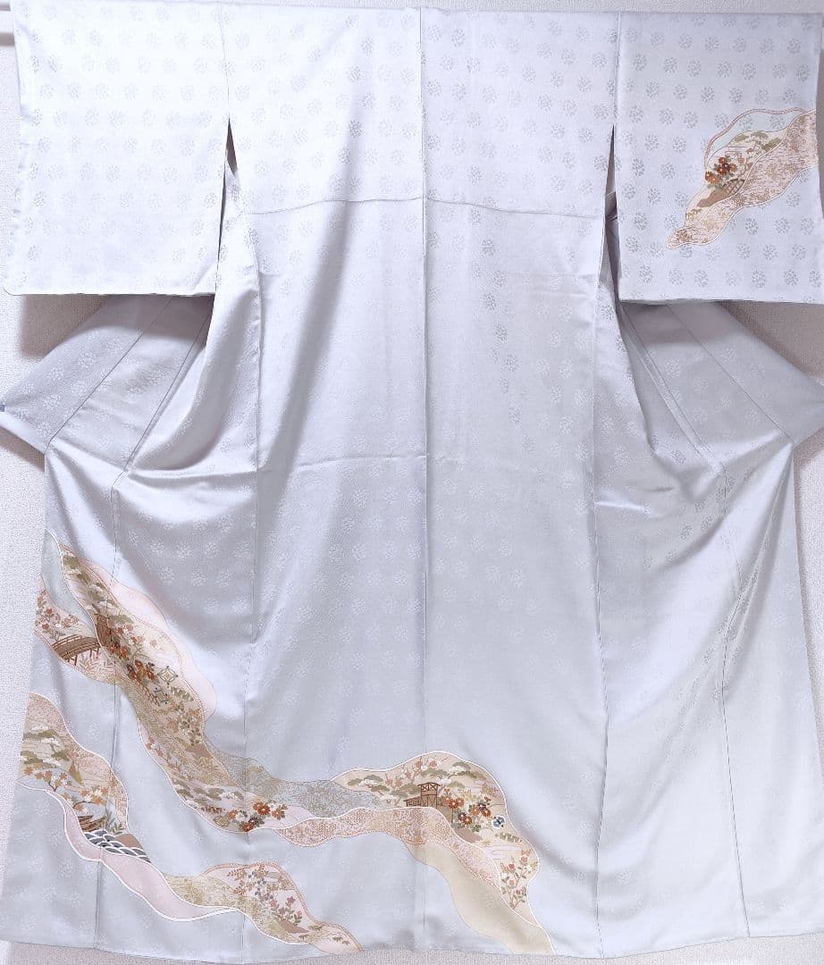 ❰6557❱ フルセット　付け下げ訪問着　宝尽くし　袋帯　入学式　お宮参り　正絹