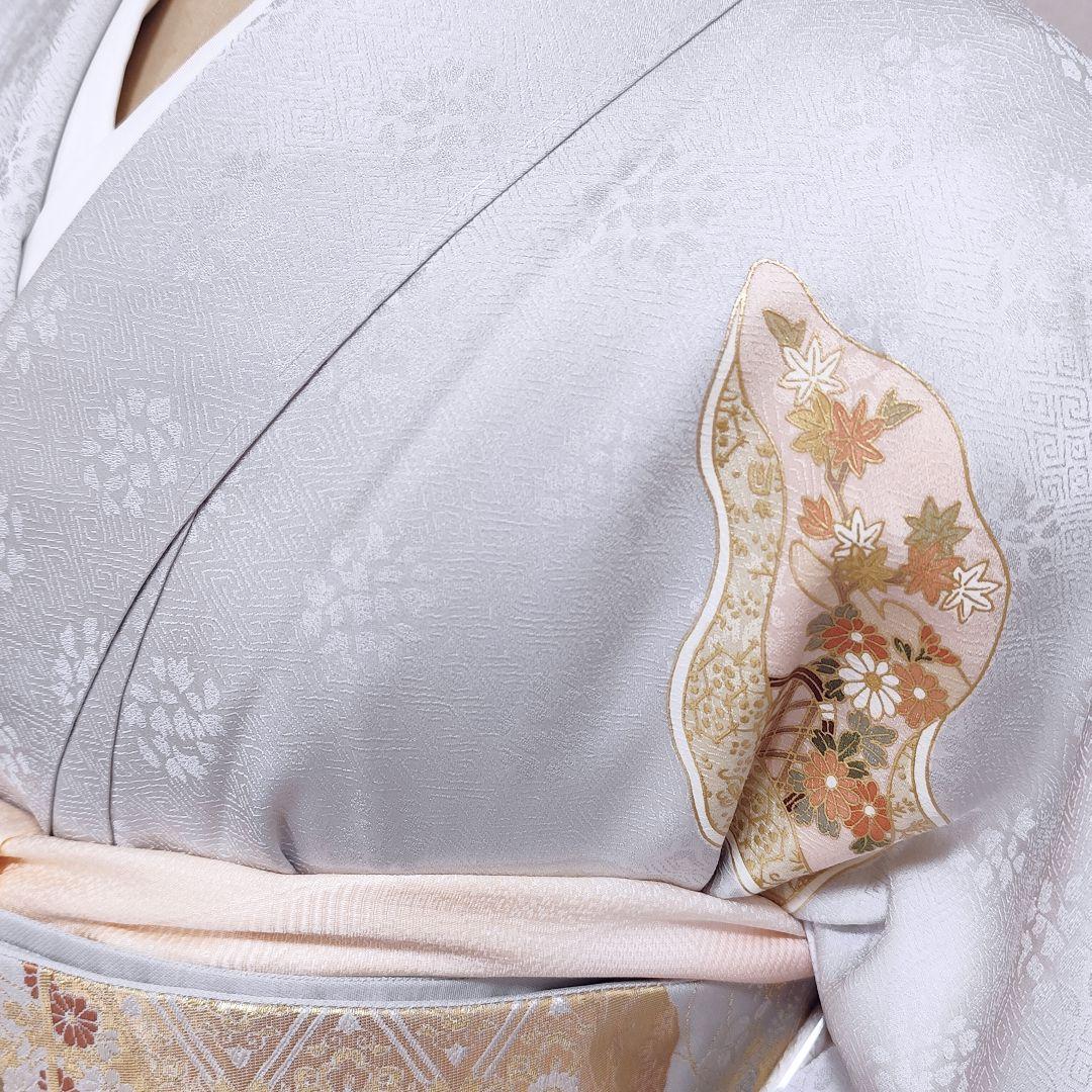 ❰6557❱ フルセット　付け下げ訪問着　宝尽くし　袋帯　入学式　お宮参り　正絹