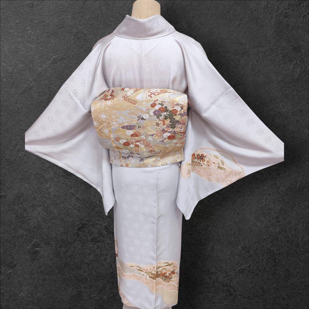 ❰6557❱ フルセット　付け下げ訪問着　宝尽くし　袋帯　入学式　お宮参り　正絹