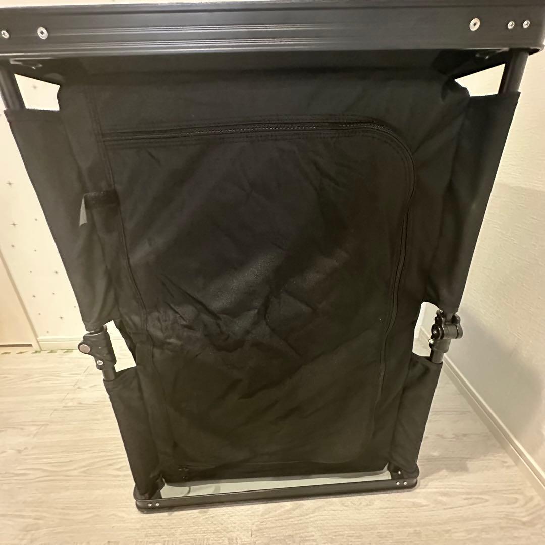 【美品】DOD マルチキッチンテーブル TB1-38-BK ブラック