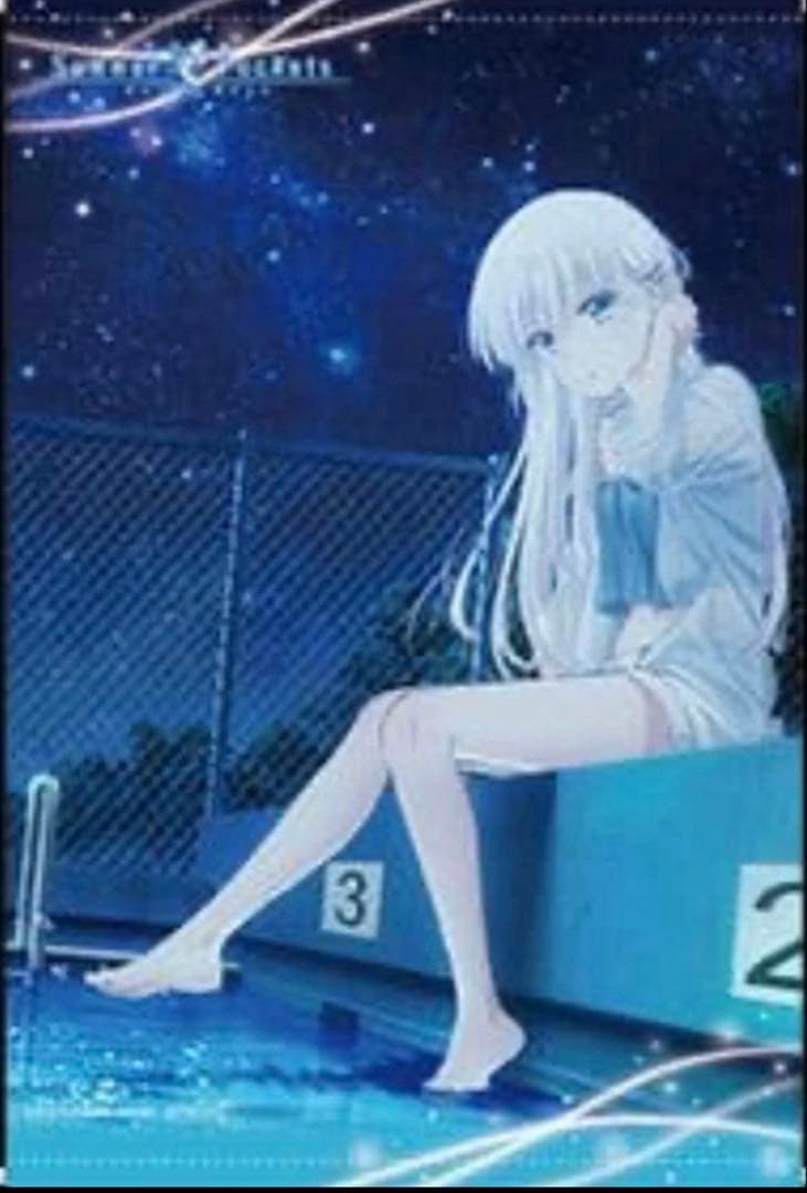 鳴瀬しろは Summer Pockets くじ 特賞 B2タペストリー