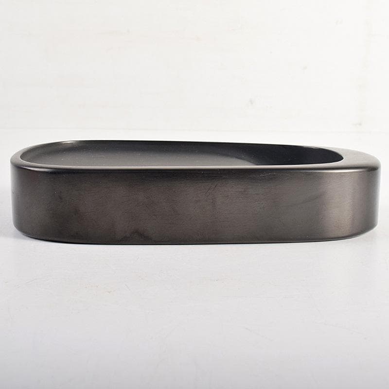 書道具　栄寿堂硯本舗　山下芳石作　雨畑硯　共箱　C　R8786