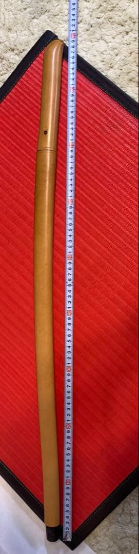 Kouichi 軍刀革鞘、継木木刀