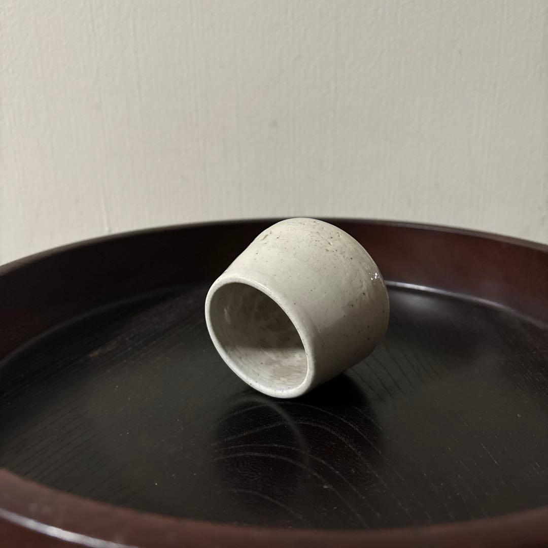 塩笥 盃 筒盃 酒器　蓋　白磁　秦秀雄　白洲正子　斎藤靖彦　坂田和實　大久保裕司