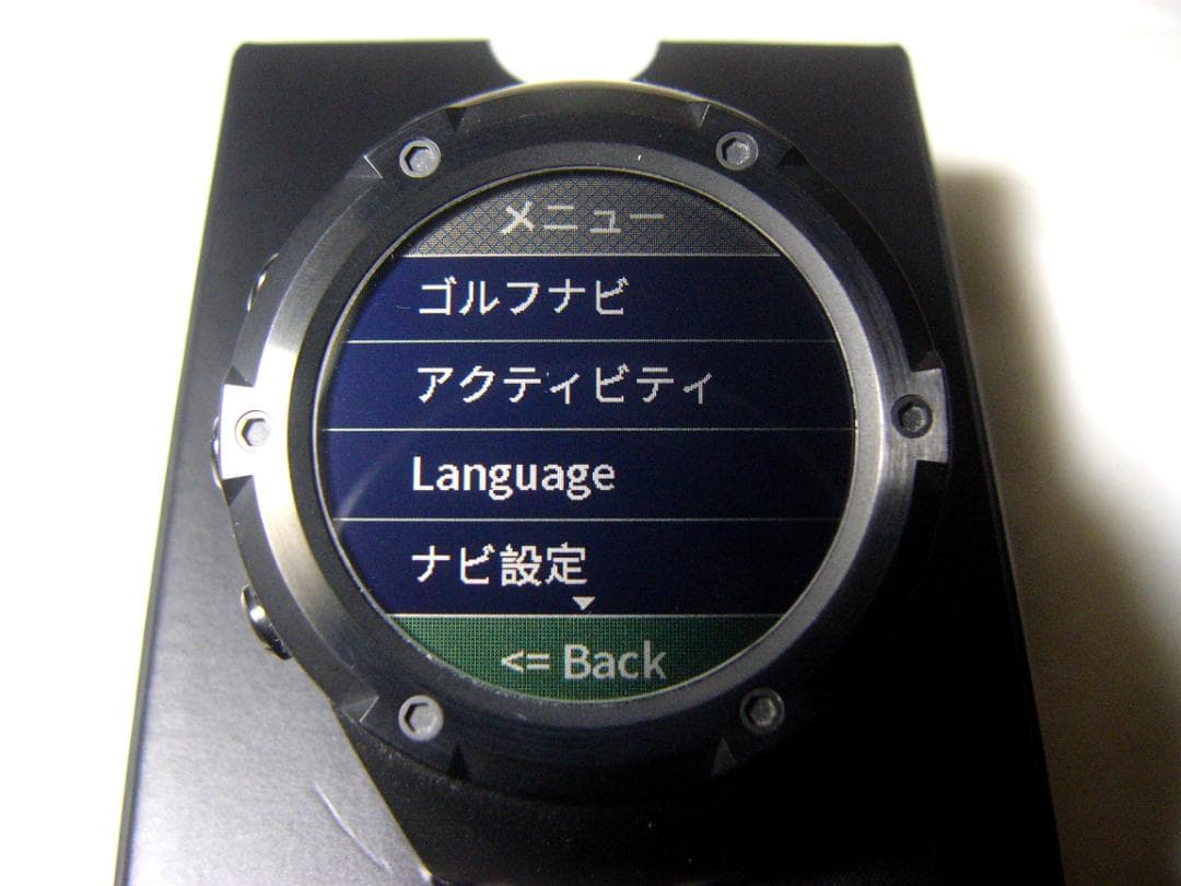 ショットナビ エボルブ プロ タッチ ブラック GPSゴルフナビ