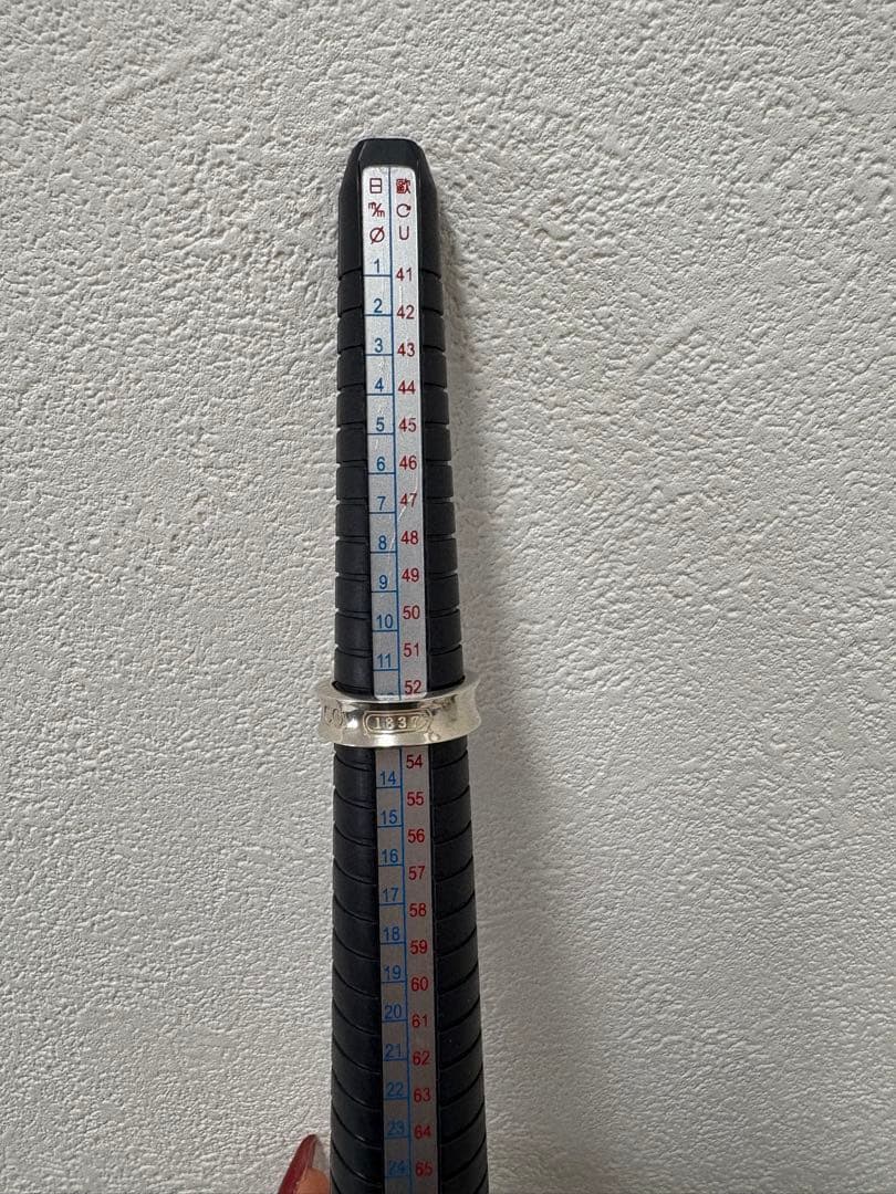 Tiffany & Co. シルバーリング 1837 12号