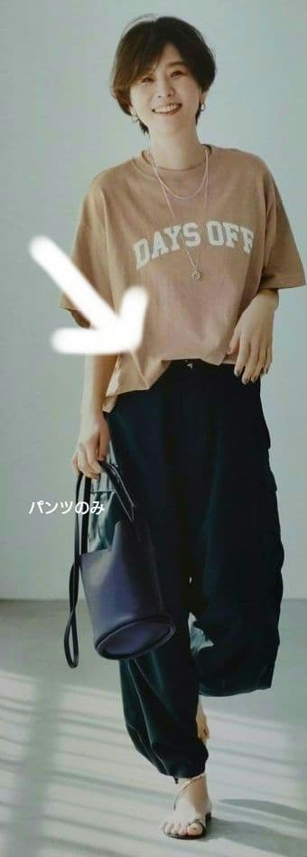 セラードア　五名祐子　さん　カーゴパンツ　Cellar Door　LEEマルシェ